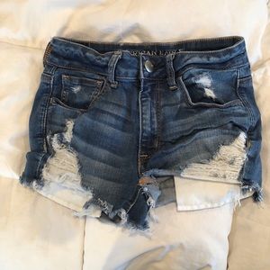 American eagle denim shorts